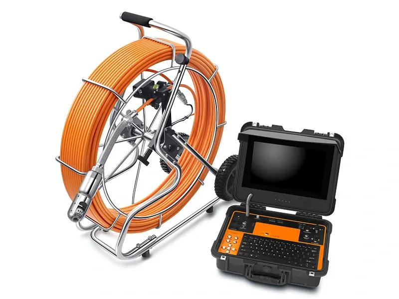 50mm Pan Tilt Rotation HD Manual Focus Pipe Camera