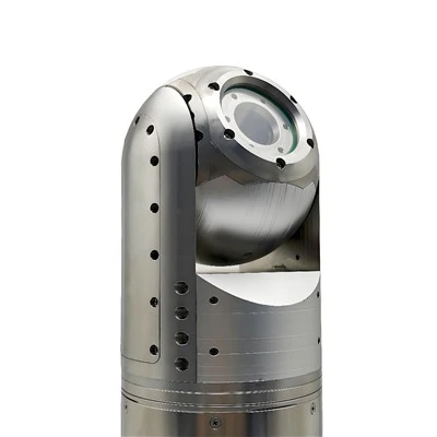 Dia. 120mm professional high-definition network PTZ 360° rotatable deep-sea camera, suitable for underwater operations.