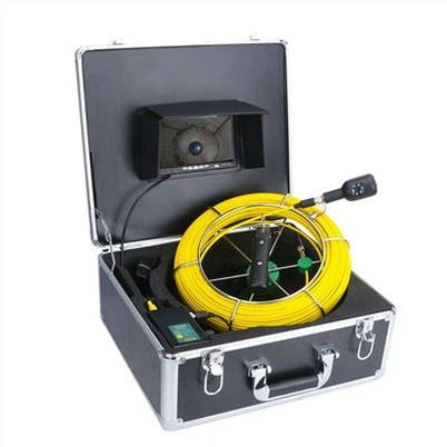 Dual camera drainage pipe inspection camera