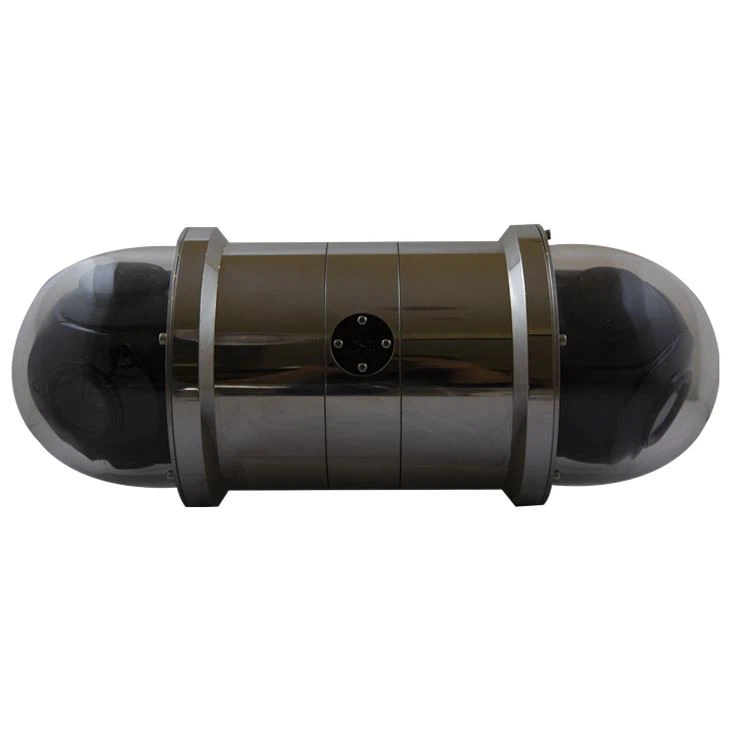 Double head waterproof underwater video camera