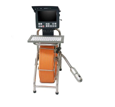 Sewer Drain Pan Tilt Pipe Inspection Camera